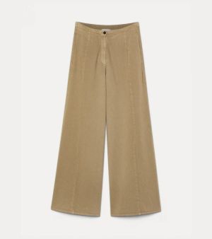 FLUID COTTON TWILL WIDE LEG PA CUMINO 2015