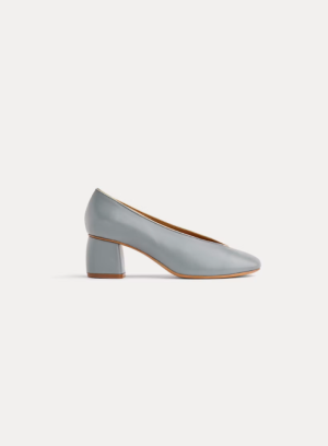 NAPPA LEATHER DECOLETTE SHOES QUARZO 7021