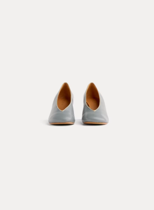 NAPPA LEATHER DECOLETTE SHOES QUARZO 7021