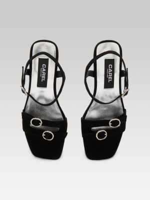 ANGELICA-333781 BLACK SUEDE