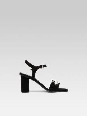 ANGELICA-333781 BLACK SUEDE