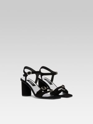 ANGELICA-333781 BLACK SUEDE