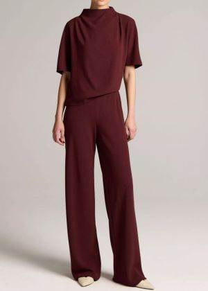 COLETTE HIGH WAIST CREPE BIAS  600BLR