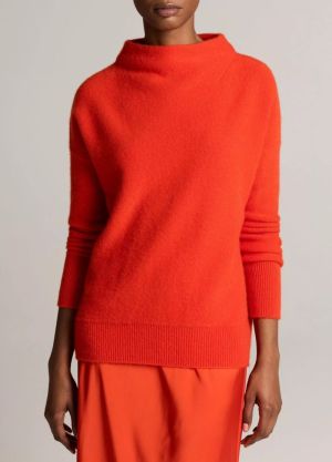 BOILED FUNNEL NK PULLOVER 614CRM