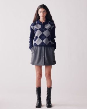  GREY/NAVY