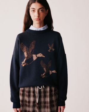  NAVY WITH DUCKS