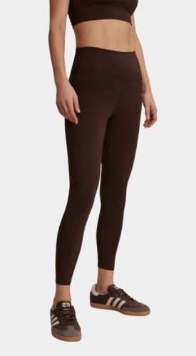 FREESOFT HIGH RISE LEGGING 28 COFFEE BEAN