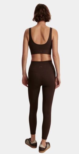 FREESOFT HIGH RISE LEGGING 28 COFFEE BEAN