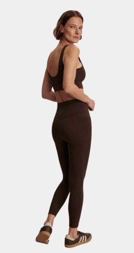 FREESOFT HIGH RISE LEGGING 28 COFFEE BEAN