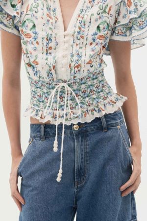 371739 FLORAL OFF WHIT