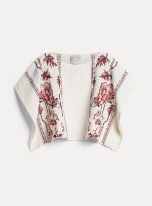 JARDIN DE AGUA EMBROIDERY LINE VERMILLON 2015