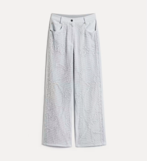 COTTON BULL AND FILET LACE 5PO CIEL 5027