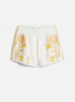 JARDIN DE AGUA EMBROID LINEN S SHELL 0022